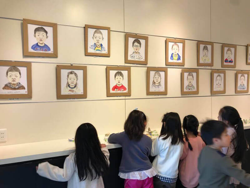 平成29年度大成幼稚園卒園記念肖像画展