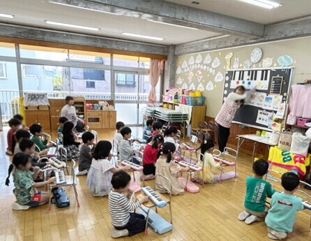 さいたま市認定こども園大成幼稚園の保育の様子